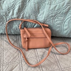 Dusty Rose Universal Thread Crossbody Wallet